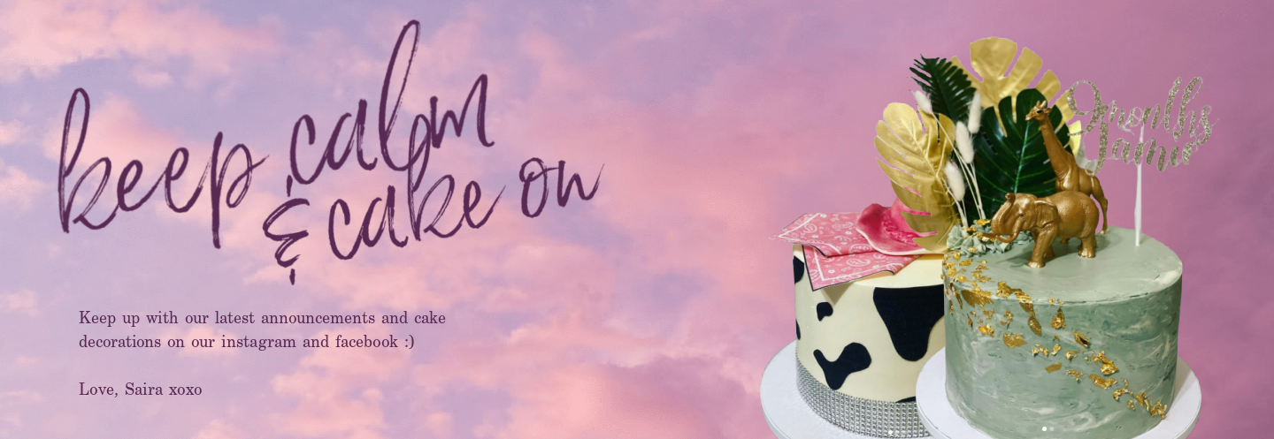 Keep Calm Cake On